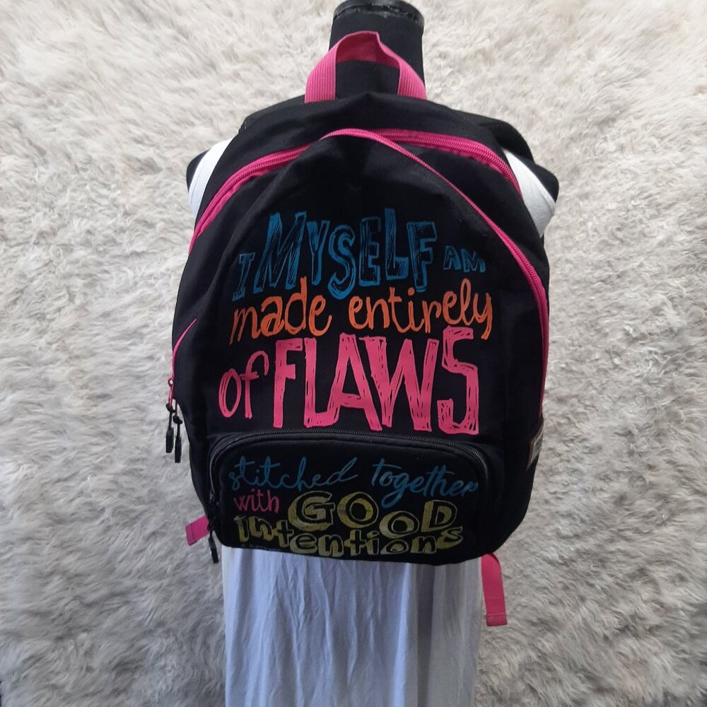 KATACRAK 42CM Lettering Fuchisia Backpack